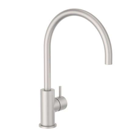 Clark Round Pin Sink Mixer Brushed Nickel Lead Free