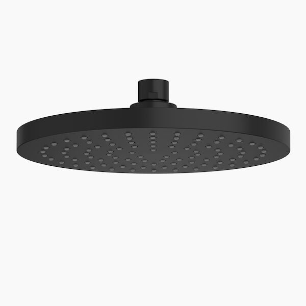Clark Round II Overhead Shower 200mm Matte Black