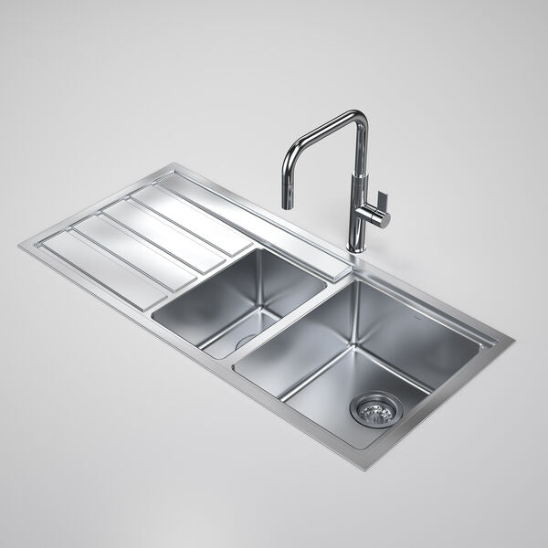Caroma Urbane II 1.5 End Bowl Kitchen Sink