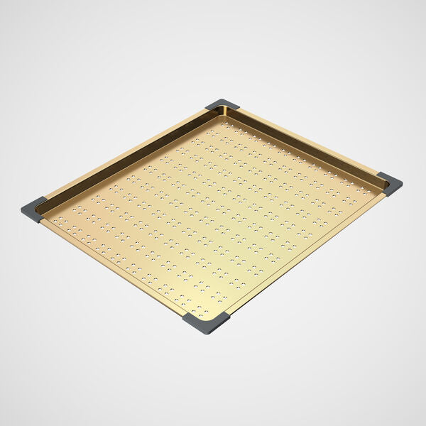 Caroma Urbane II Stainless Steel Drainer Tray Brushed Brass
