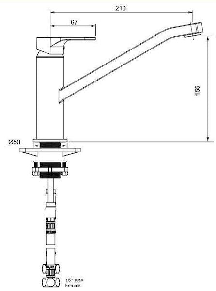 Methven Glide Sink Mixer