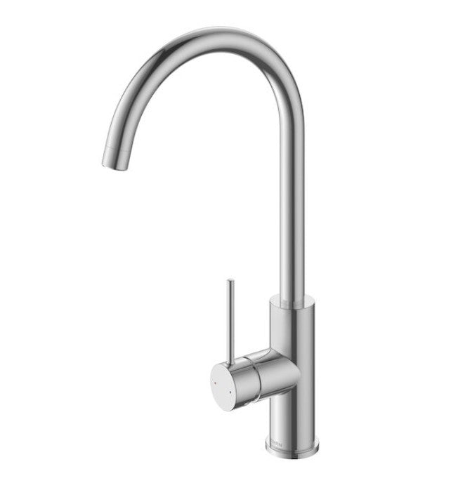 Methven Minimalist MK2 Gooseneck Sink Mixer Chrome