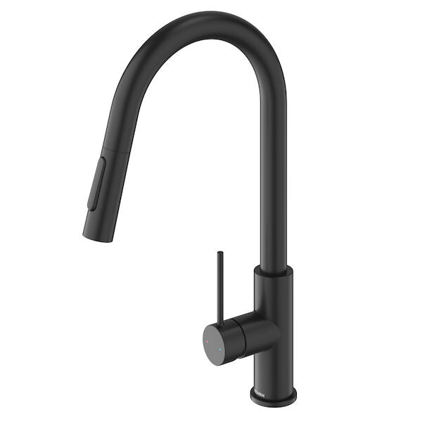Methven Minimalist MK2 Sink Mixer Pull Down Black