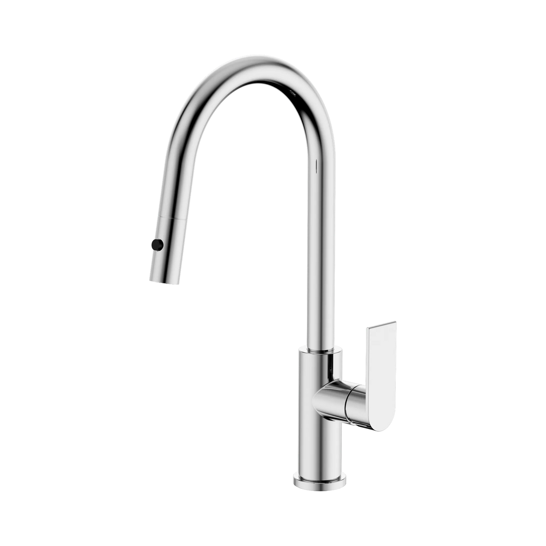 Nero Bianca Pull Out Sink Mixer With Vegie Spray Function Lead Free