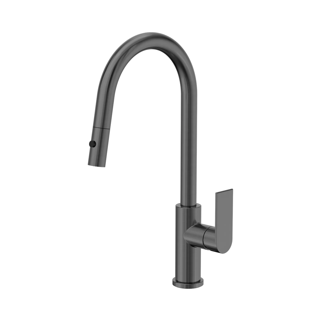 Nero Bianca Pull Out Sink Mixer With Vegie Spray Function Lead Free