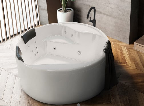 Decina Orion Dolce Vita Freestanding Spa Bath - Remote Key - 14 Jets