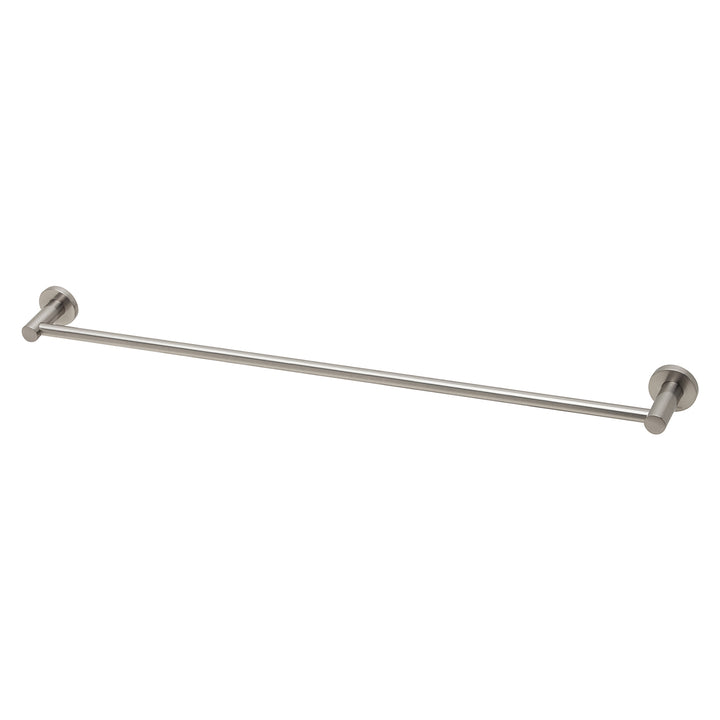 Phoenix Radii Single Towel Rail 800mm Round Plate