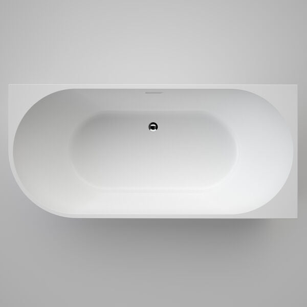 Caroma Urbane II 1700 Right Hand Corner Back to Wall Bath With Integrated Overflow