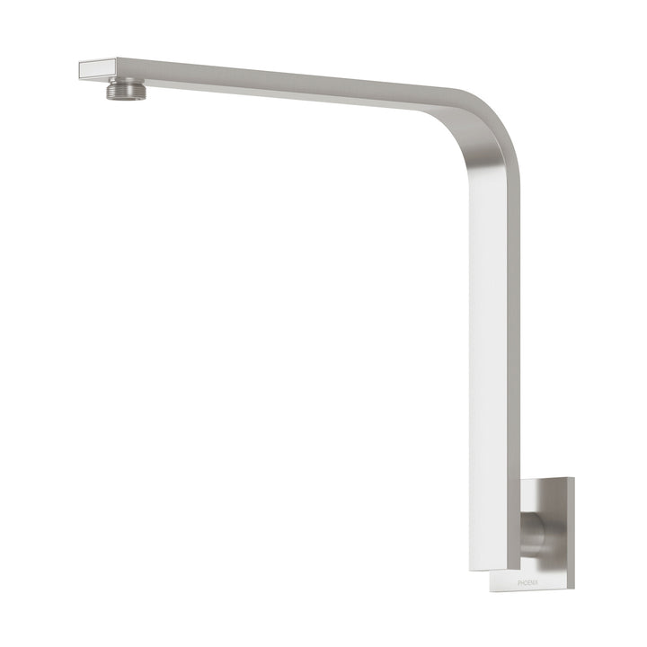 Phoenix Vivid Slimline High-Rise Shower Arm Square Plate