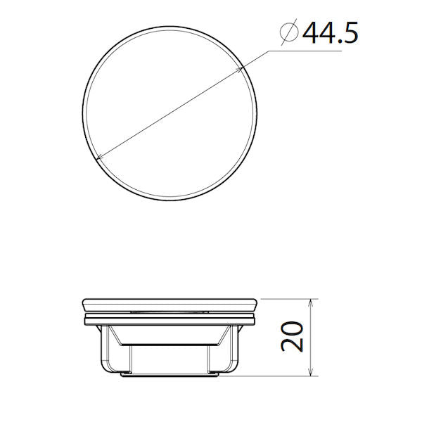 Clark Stainless Steel Taphole Cover
