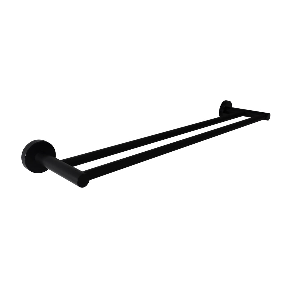 Bad Und Kuche Rund Double Towel Rail 600mm