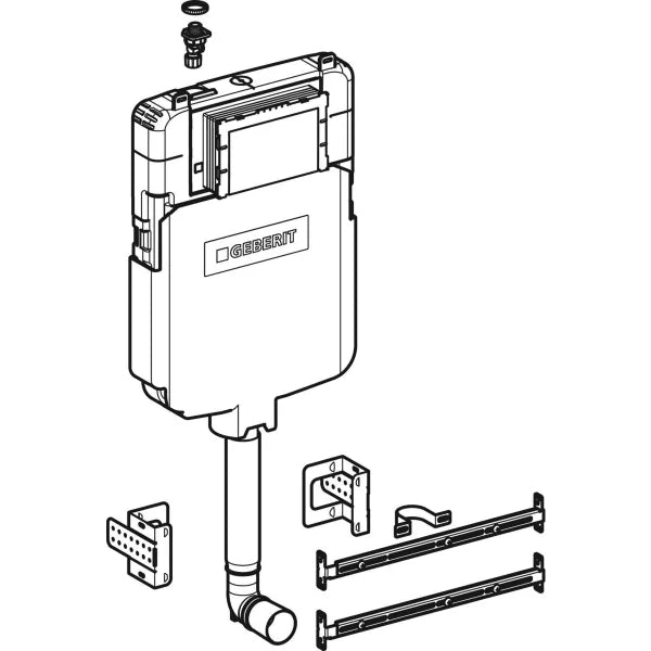 Geberit Sigma8 Concealed Cistern Front Press 3 Star