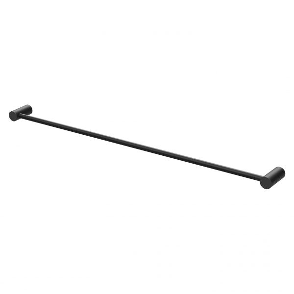 Phoenix Vivid Slimline Single Towel Rail 800mm Matte Black