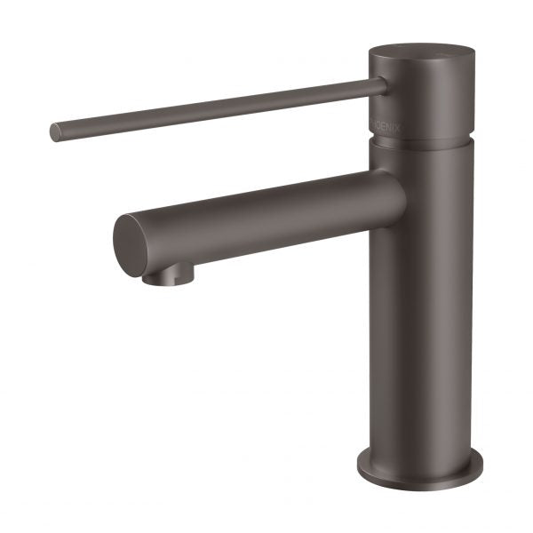 Phoenix Vivid Slimline Basin Mixer with Extended Lever Matte Black