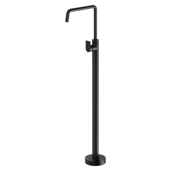 Phoenix Mekko Floor Mounted Bath Mixer Matte Black