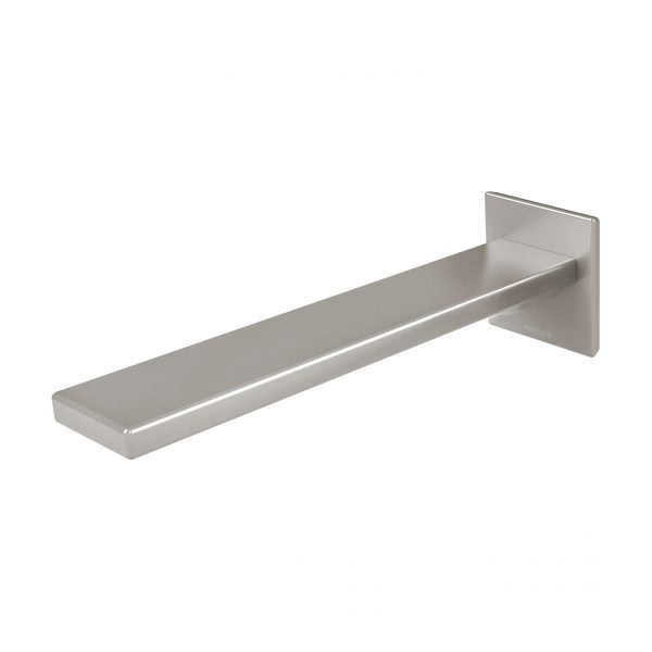 Phoenix Zimi Wall Basin Outlet 200mm Brushed Nickel