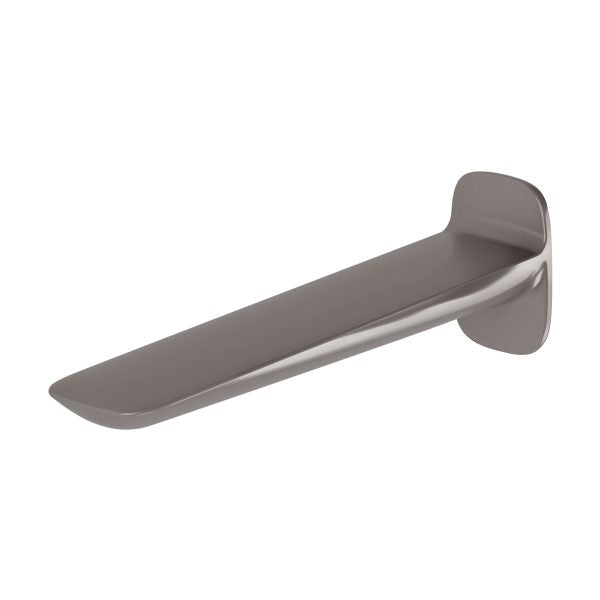 Phoenix Nuage Wall Basin/Bath Outlet 200mm Brushed Carbon