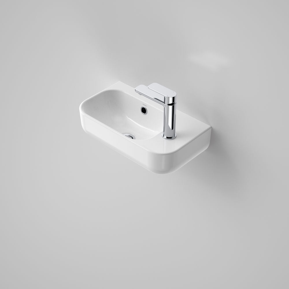 Caroma Luna Hand Wall Basin 1 Tap Hole