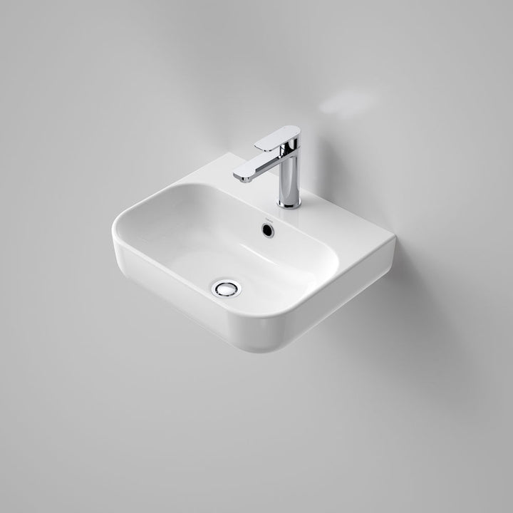 Caroma Luna Wall Basin 1 Tap Hole