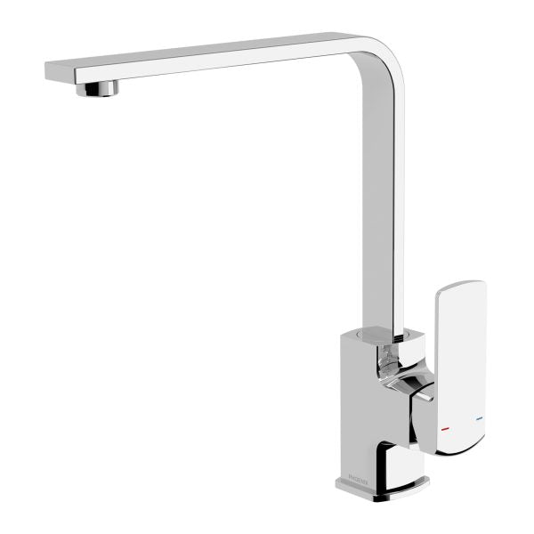 Phoenix Teva Sink Mixer 200mm Squareline Chrome Lead Free