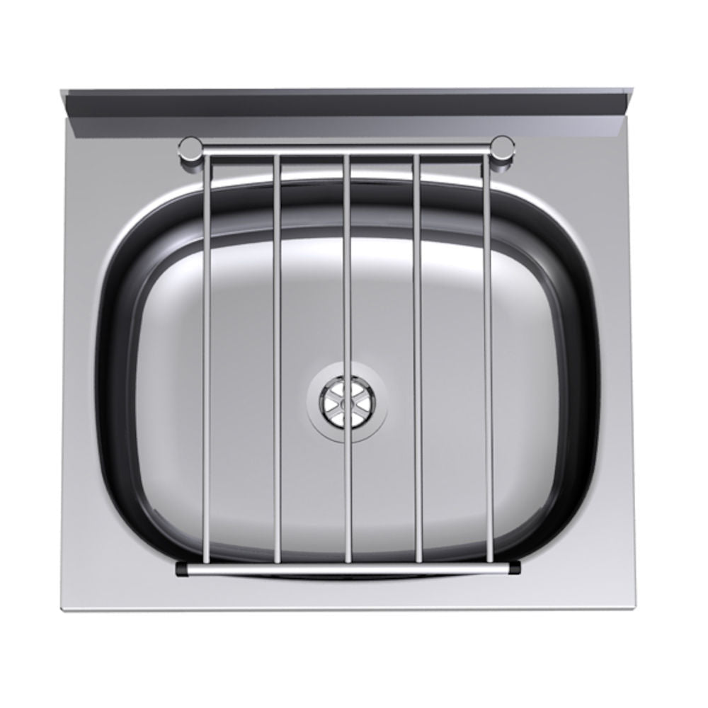 Caroma Cleaners Sink - Sink & Grate