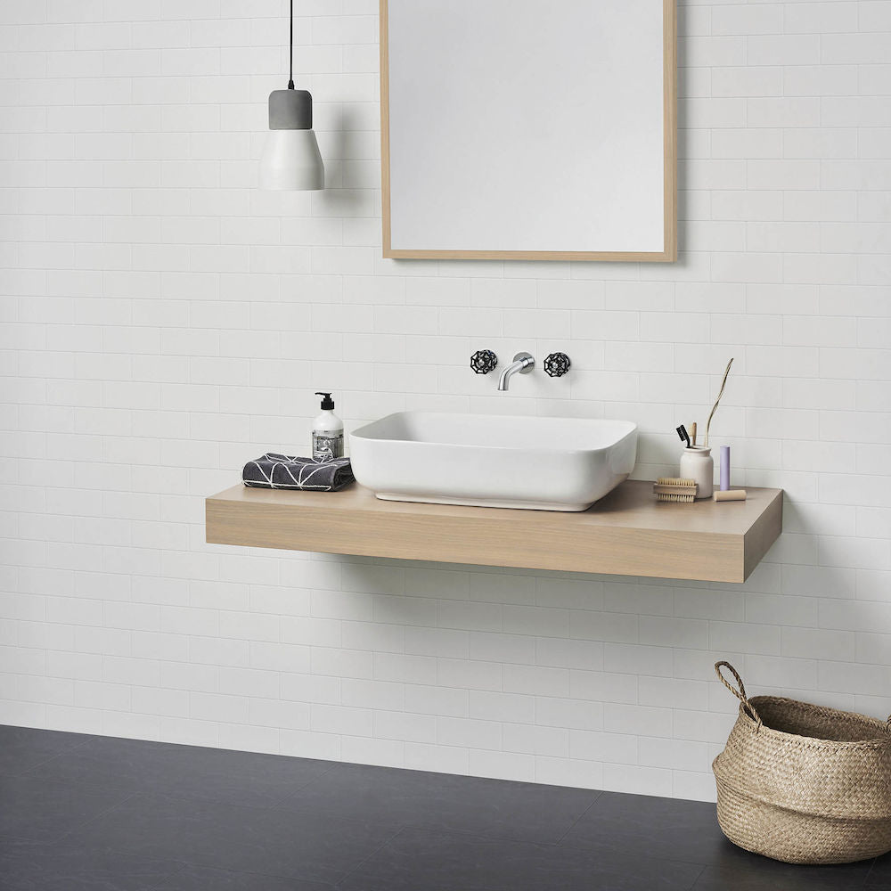 Caroma Tribute Above Counter Basin - Rectangle 600mm