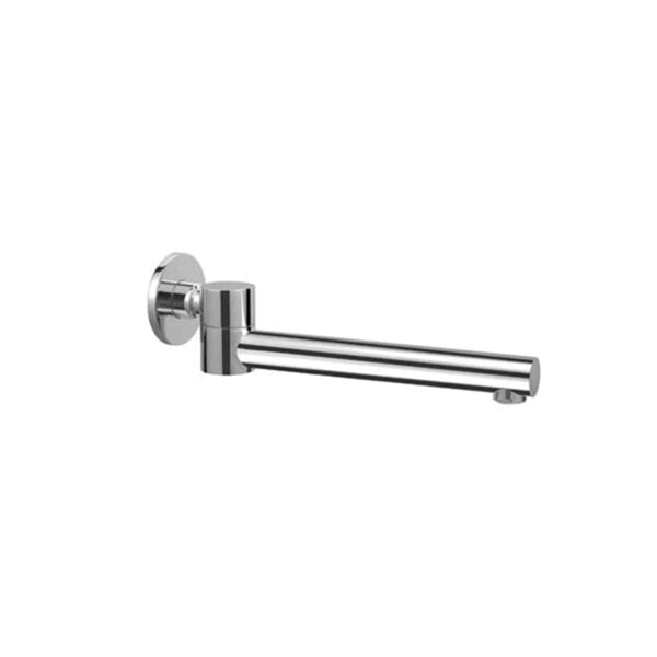 Nero Dolce Wall Mounted Swivel Bath Spout Chrome