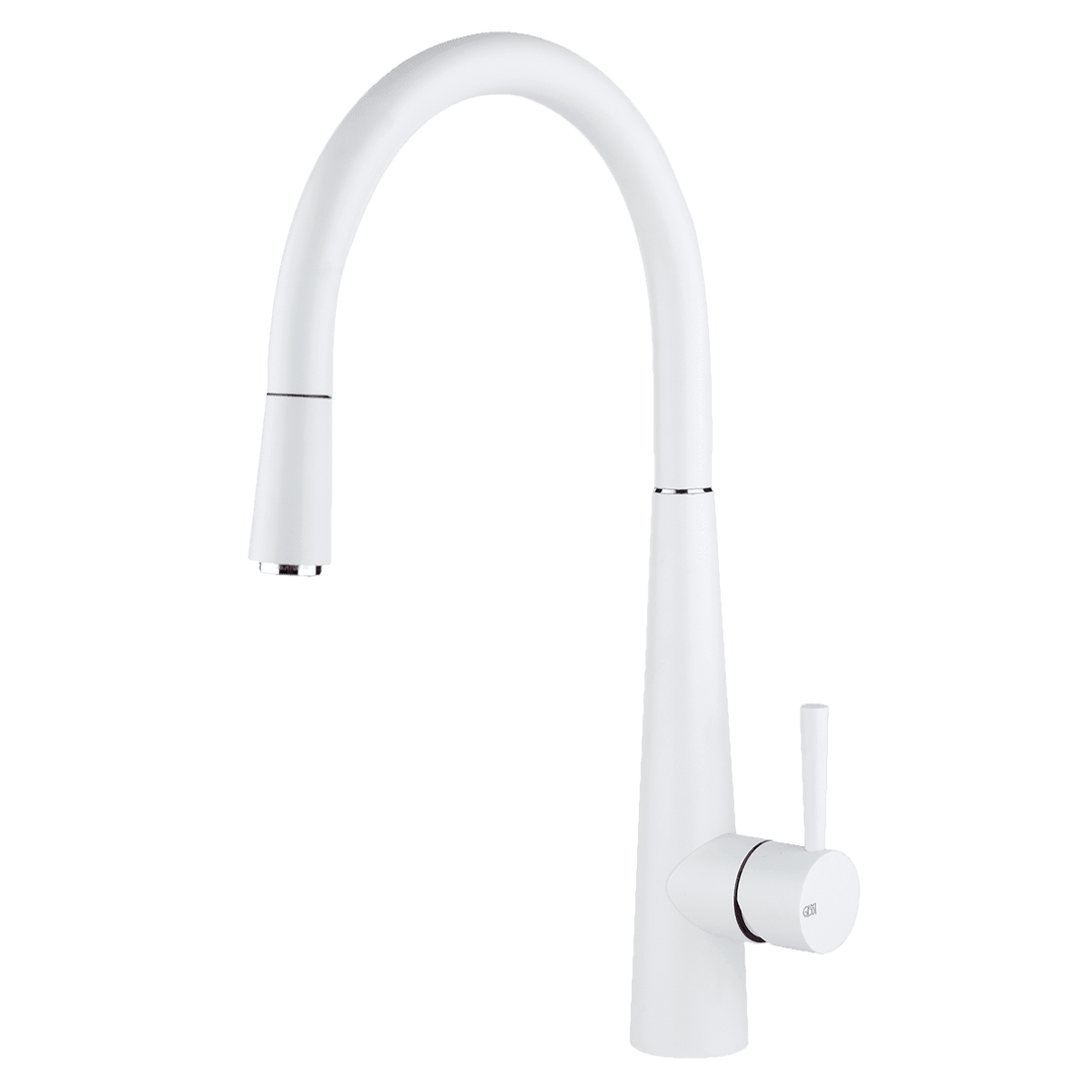Gessi Just Pullout Mixer White