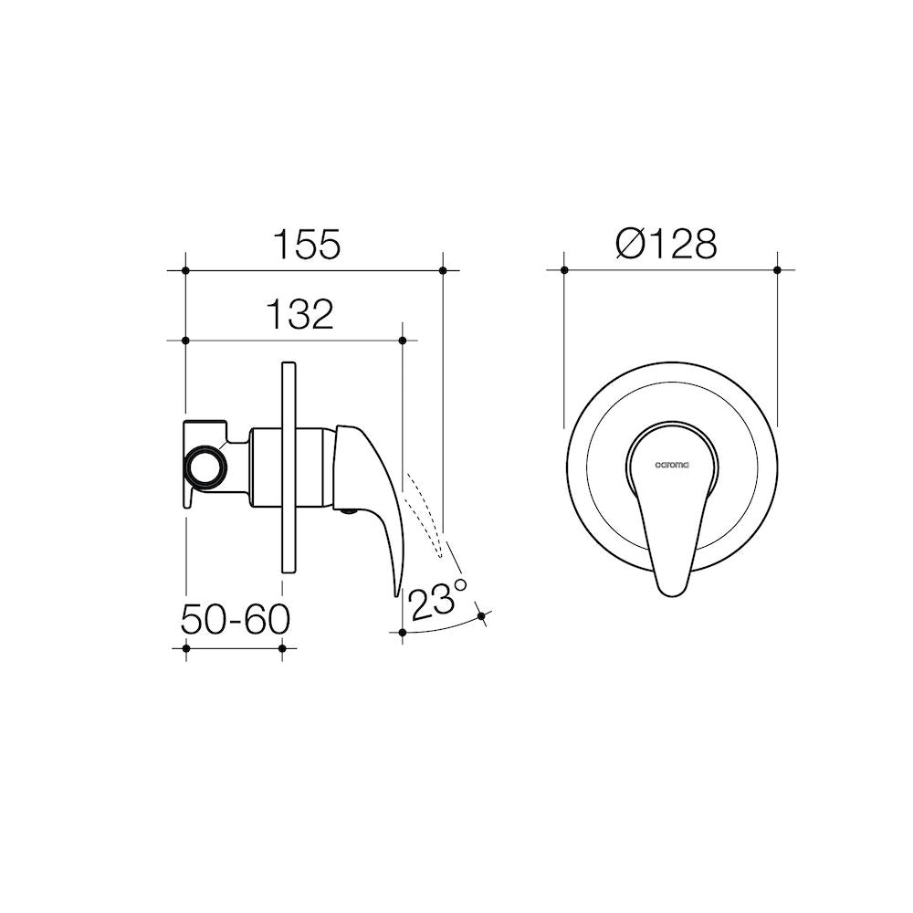 Caroma Acqua Bath/Shower Mixer