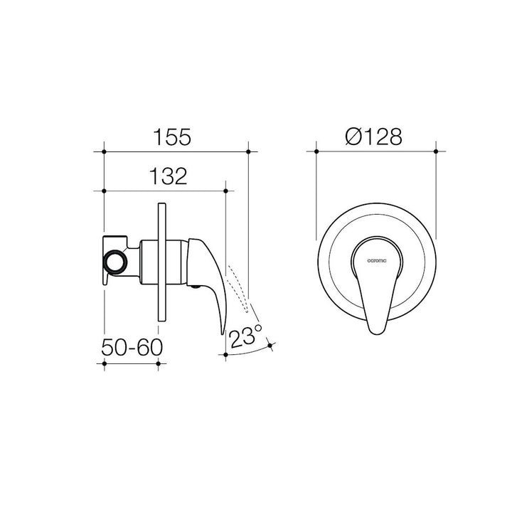 Caroma Acqua Bath/Shower Mixer