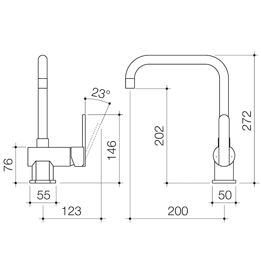 Caroma Saracom Sink Mixer