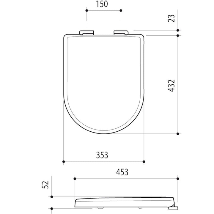 Fowler Seido Soft-Close Toilet Seat