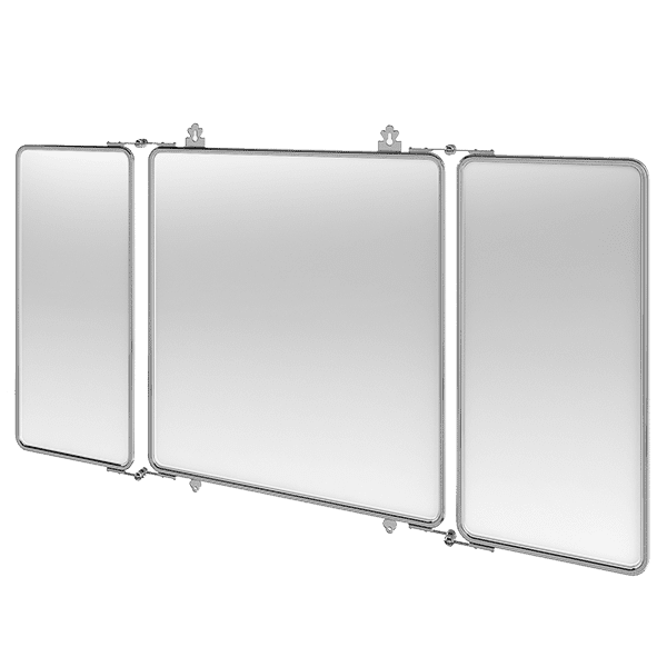 Armando Vicario Arcade 3 Fold Mirror Chrome