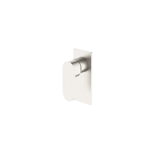 Nero Ecco Shower Mixer Brushed Nickel