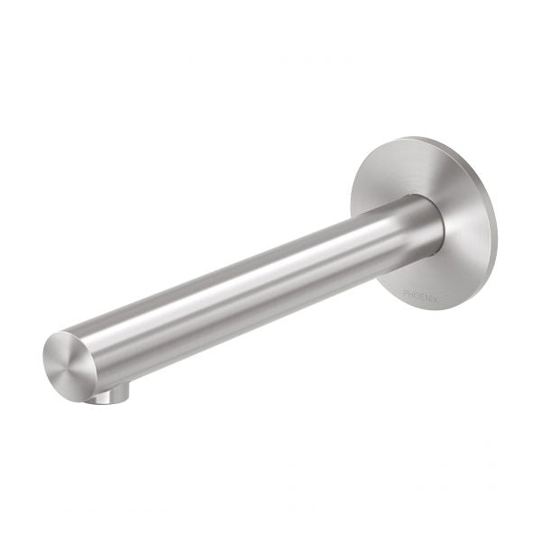 Phoenix Vivid Slimline SS 316 Wall Basin / Bath Outlet 180mm Stainless Steel