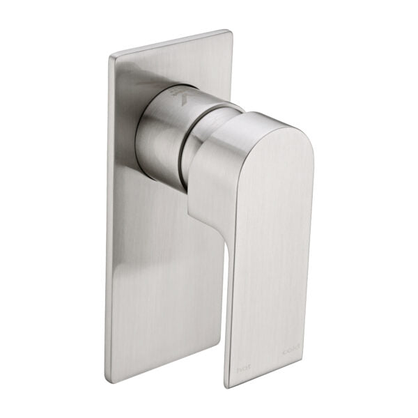 Nero Bianca Shower Mixer Brushed Nickel