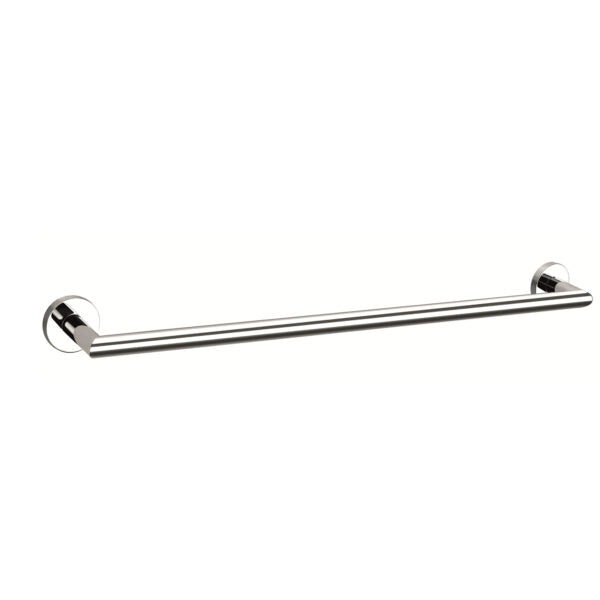 Nero Dolce 700mm Single Towel Rail Chrome