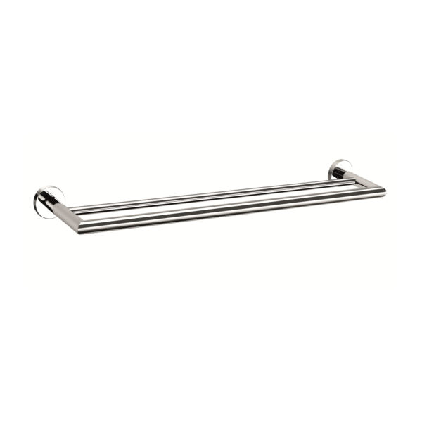 Nero Dolce 700mm Double Towel Rail Chrome