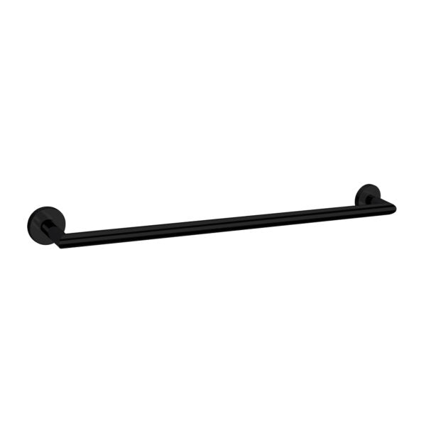 Nero Dolce 700mm Single Towel Rail Matte Black