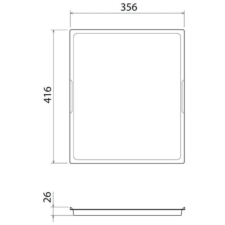 Caroma Compass Alfresco BBQ Tray