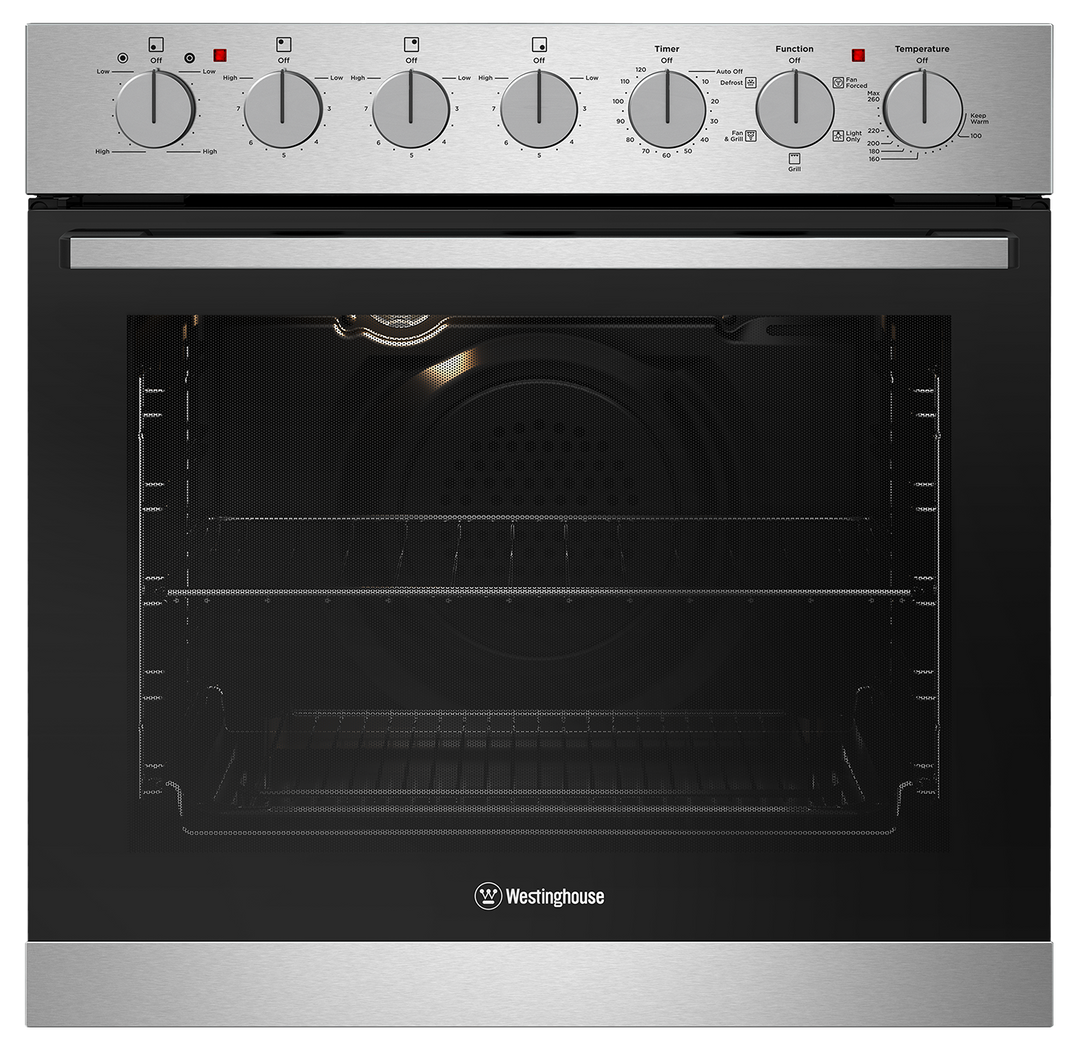 westinghouse electric oven and cooktop