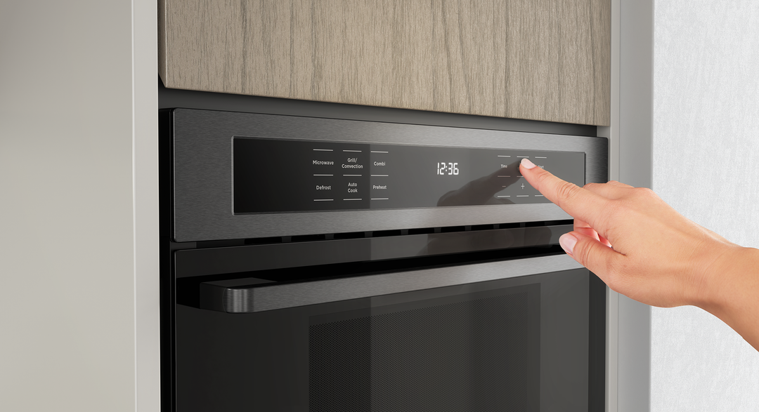 Dark stainless deals microwave