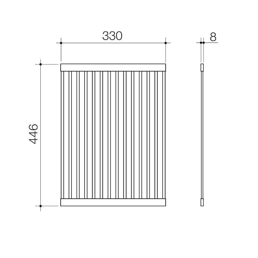 Caroma Luna ROLL OUT MAT