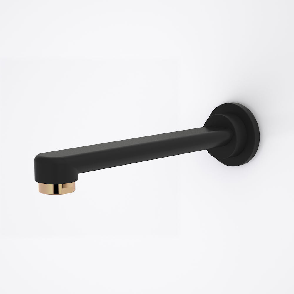 Dorf Kip Bath Outlet Black (comes with both Black and Rose Gold components)