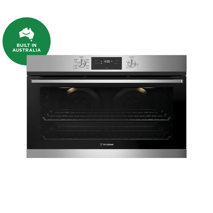 WESTINGHOUSE 90 CM MULTIFUNCTION ELECTRIC OVEN STAINLESS STEEL