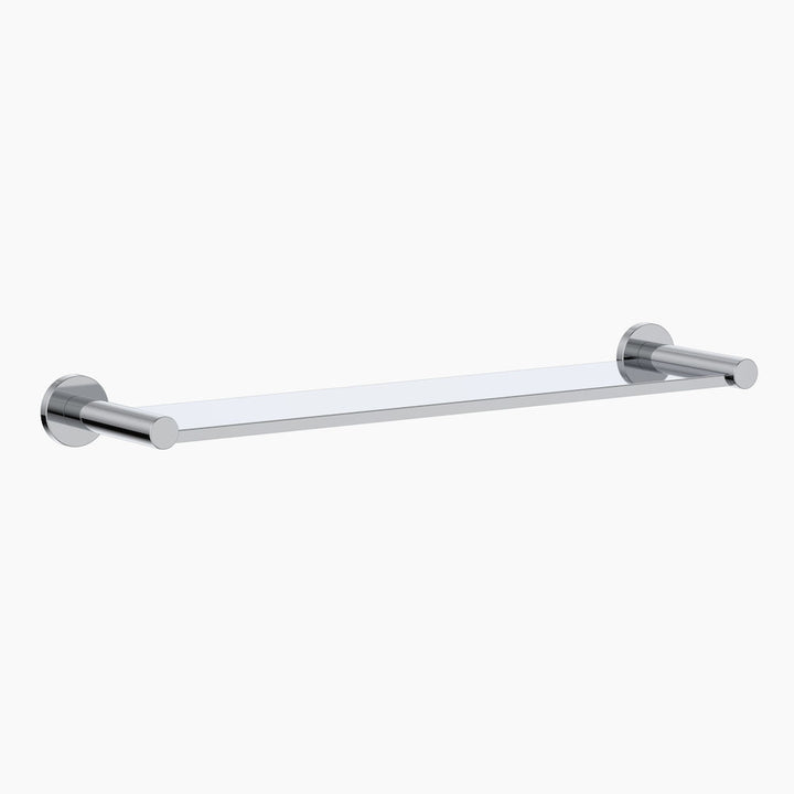 Clark Round Metal Shelf - Chrome