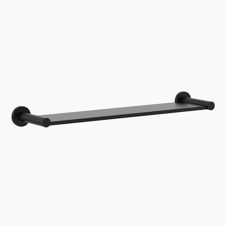 Clark Round Metal Shelf - Matte Black