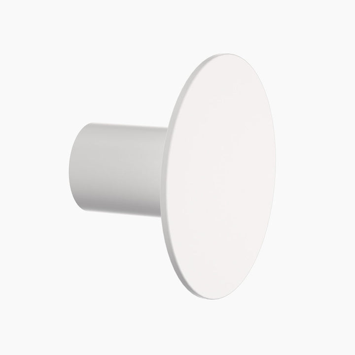 Clark Round Wall Hook - Matte White