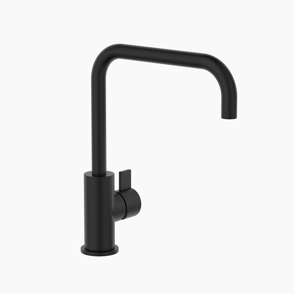 Clark Round Blade Sink Mixer - Matte Black