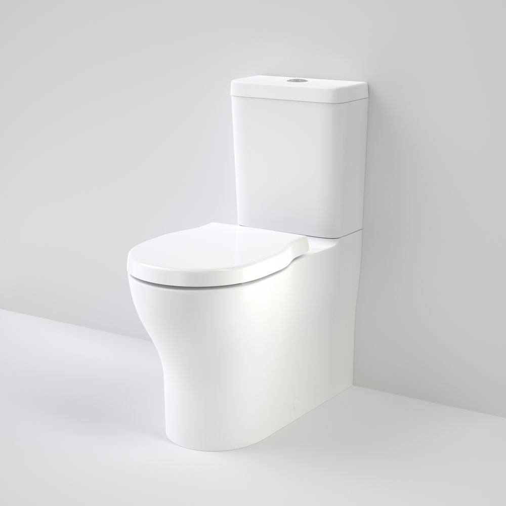 Caroma Opal Cleanflush Easy Height Wall Faced Close Coupled Suite with Double Flap Seat